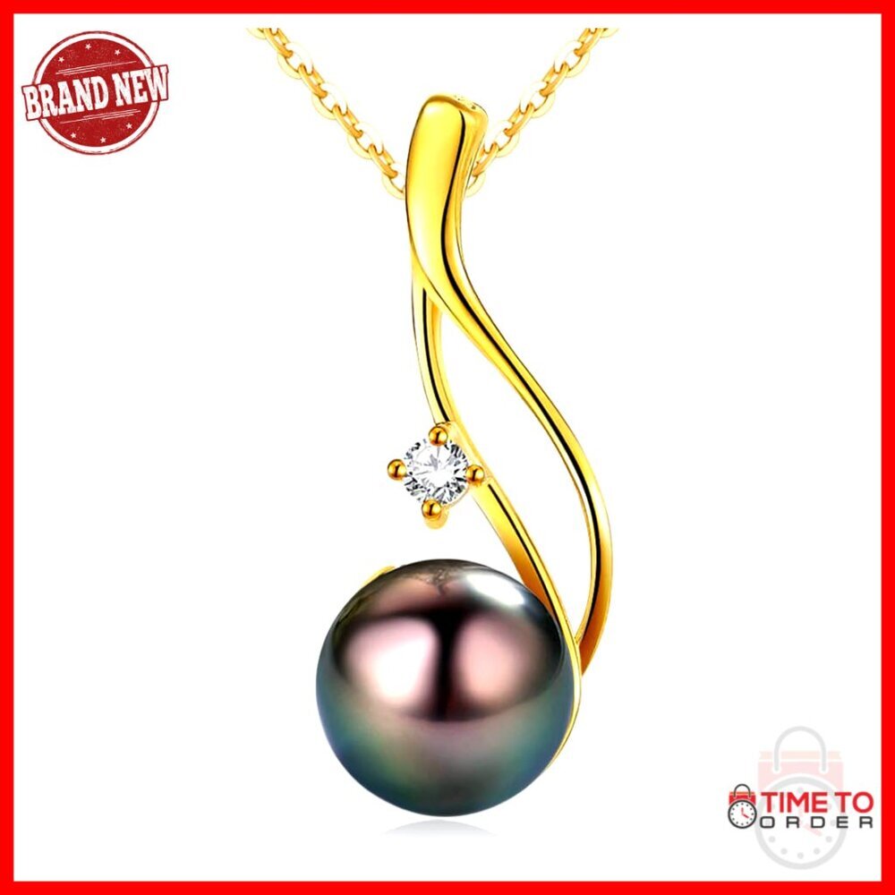 Genuine Pearl Necklace Elegant Sterling Silver Jewelry Anniversary Gift